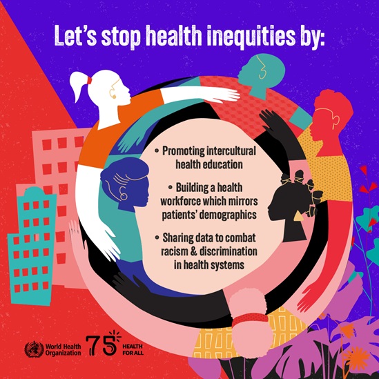 Stop health inequities