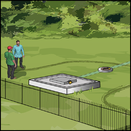 Piped distribution network