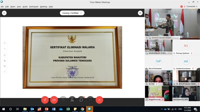 WMD webinar Award ceremony webinar